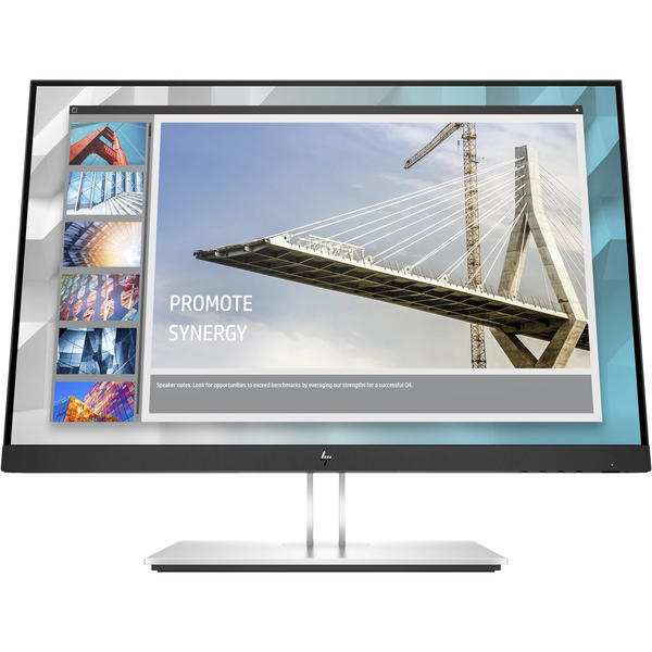 Монитор HP E24i G4 с диагонал 24 инча (1920x1200) WQXGA с възможност за завъртане