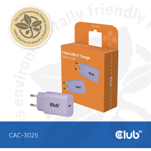 CLUB3D CAC-3025 enhed til strømforsyning 30 W
