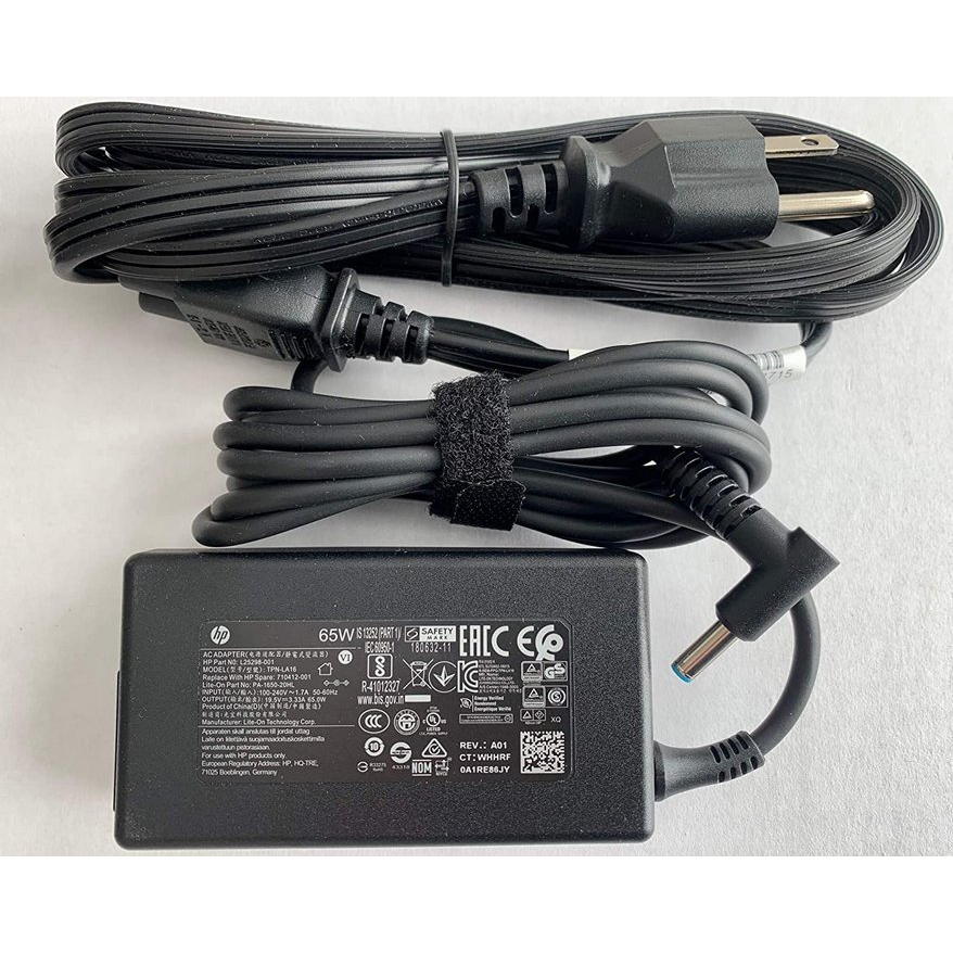 HP L25298-002 áramátalakító és inverter Beltéri 65 W Fekete (L25298-002)