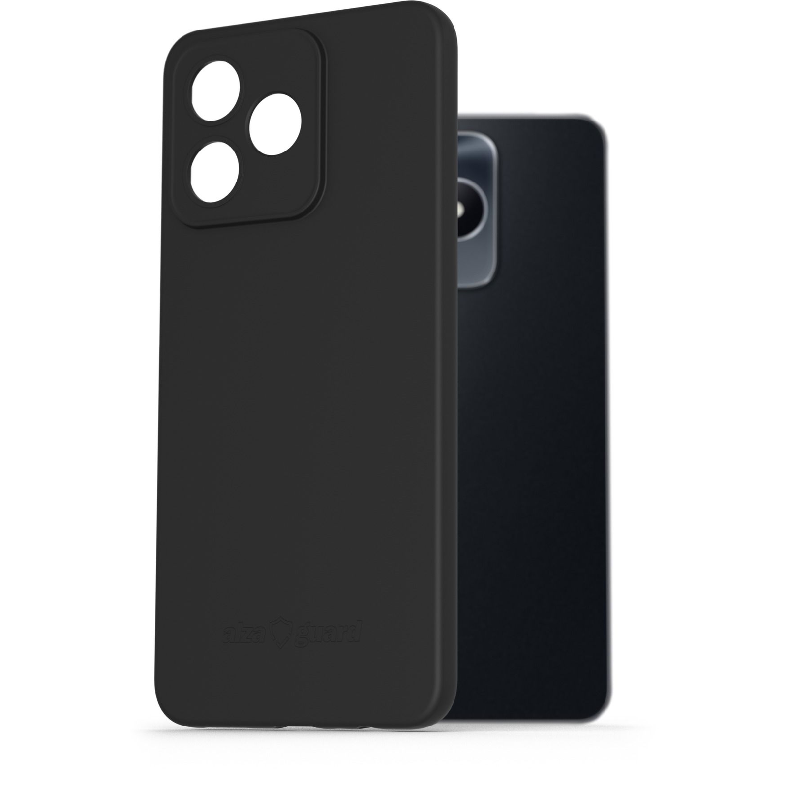 AlzaGuard Matte TPU Realme C51 / C53 fekete tok (AGD-PCT349B)