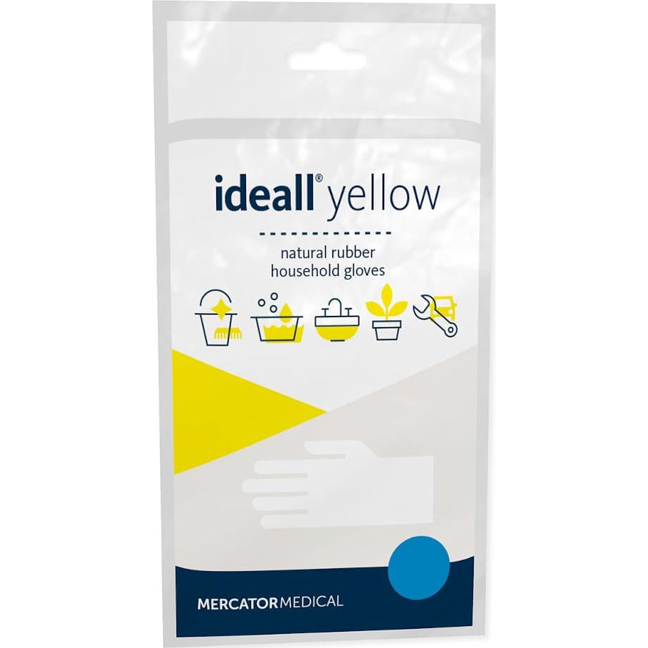 GUMIKESZTYŰ, LATEX, S MÉRET, SÁRGA (RG10004002)