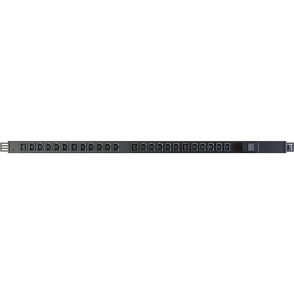 Vertiv PowerGo EP0G90A0 strømforsyningsenhed (PDU) 24 AC stikkontakt(er) 1U Sort