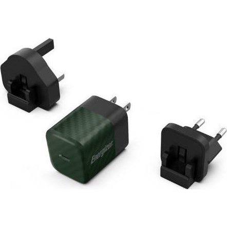 Energizer Power Delivery hálózati töltő, gyorstöltés, 20W, zöld