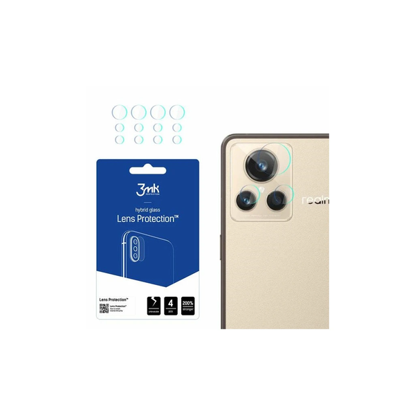 3MK Lens Protect Realme GT2 MasterExplorer készülékhez kamera lencsevédő, 4 db