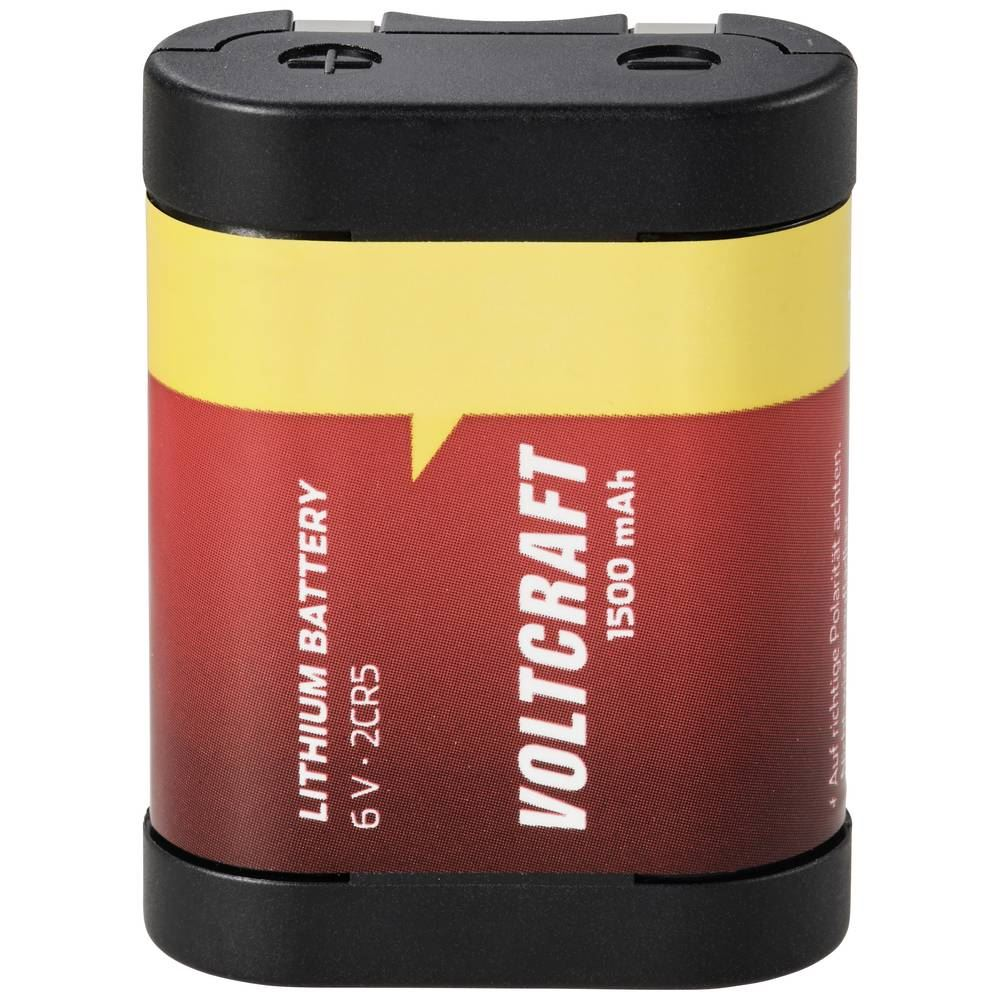 VOLTCRAFT 2CR5 VC-14934715 Fotóelem Lítium 1500 mAh 6 V (VC-14934715)