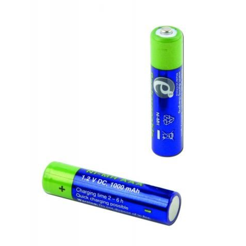 Gembird 1000mAh AAA Ni-MH akkumulátor (2db/csomag) (EG-BA-AAA10-01)