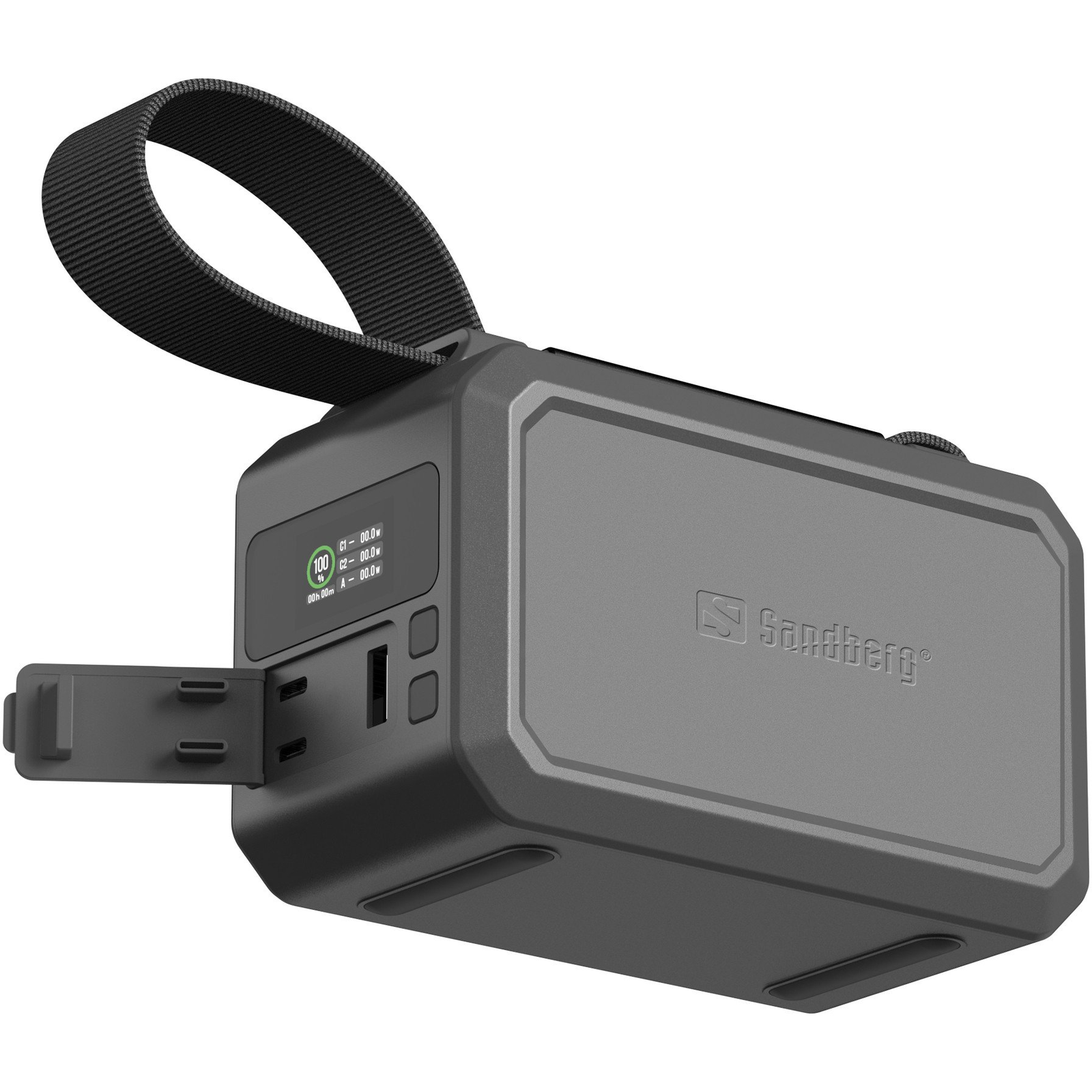 Sandberg Survivor Powerbank 100W 40000 40000 mAh Fekete (Survivor Powerbank 100W 40000)