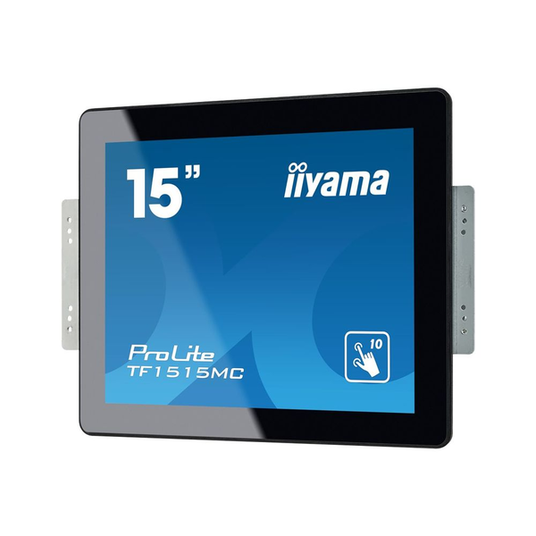 iiyama ProLite TF1515MC-B2 компютърен монитор 38,1 см (15") 1024 x 768 пиксела XGA LED Тъчскрийн Черен