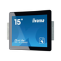 iiyama ProLite TF1515MC-B2 компютърен монитор 38,1 см (15") 1024 x 768 пиксела XGA LED Тъчскрийн Черен