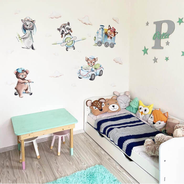 Falmatricák - Utazó állatkák N.1. (9304f)