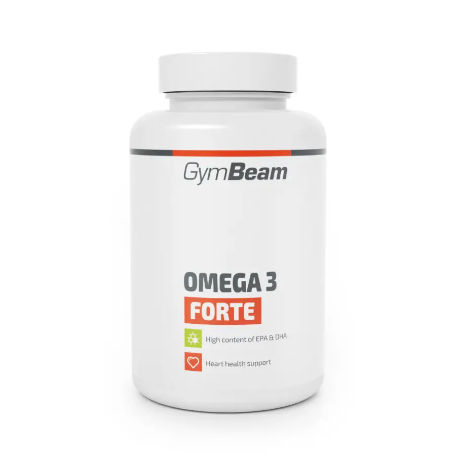 Omega-3 Forte - 90 kapszula - GymBeam (HMLY-8586022218231)