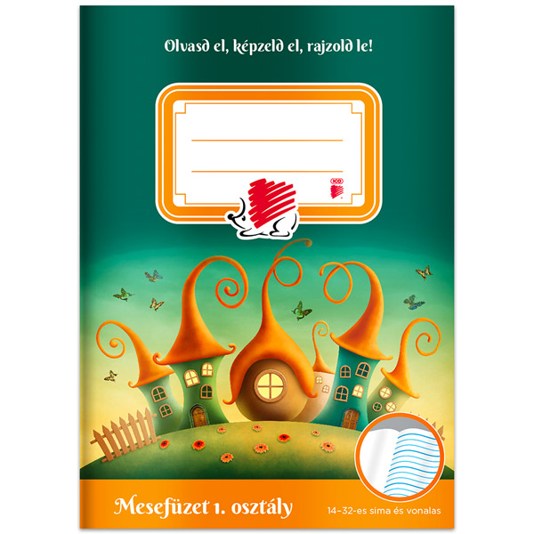 ICO Süni 32 lapos A5 1. osztályos mesefüzet (7500130000)