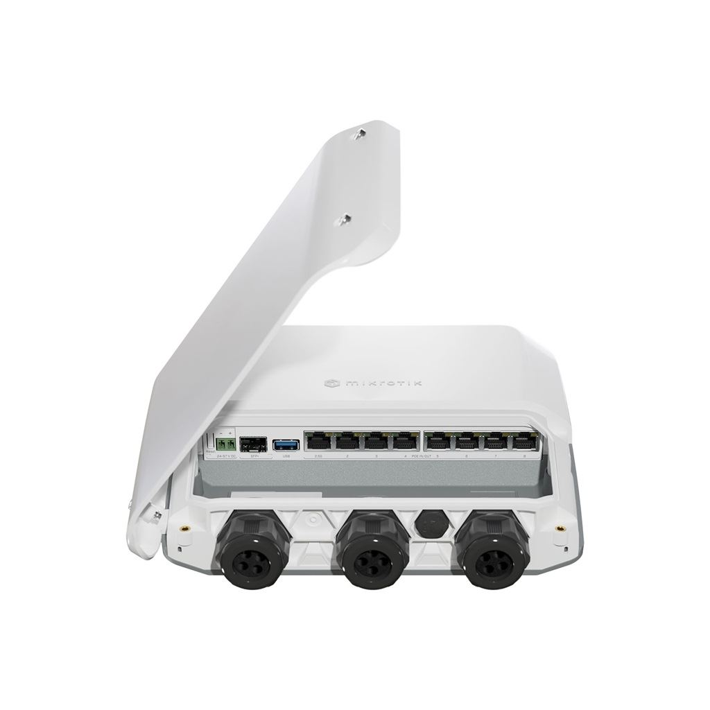 MikroTik kültéri Router (BOARD RB5009UPr+S+OUT) (RB5009UPR+S+OUT)