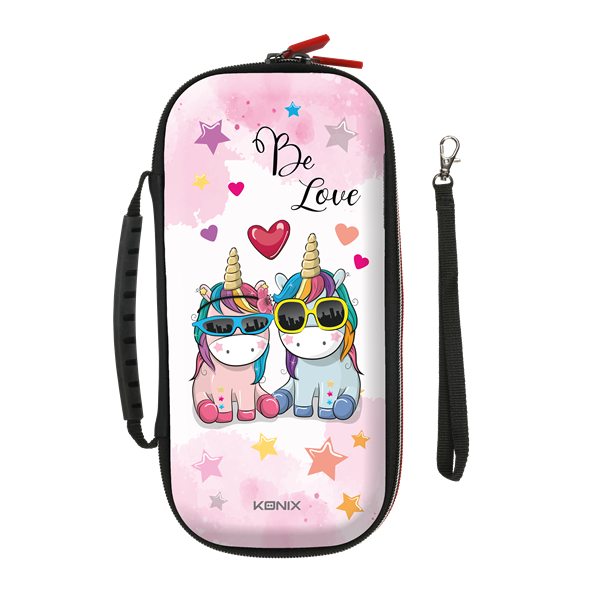 Konix Unik Be Love Tvrdé pouzdro Nintendo Vícebarevný