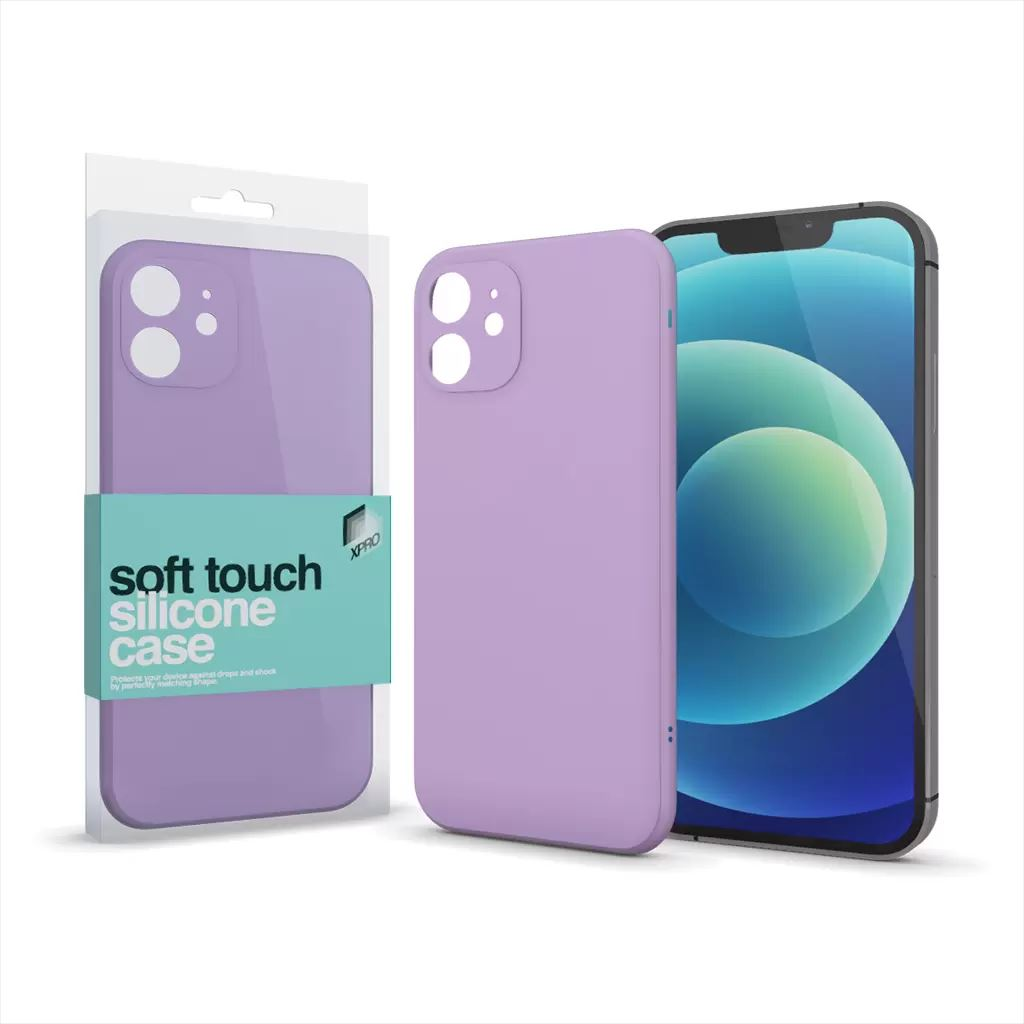 Xpro Soft Touch Silicone Case Slim Samsung A03 lila (125957) (XP125957)