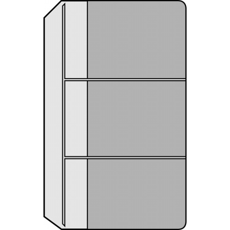 Saturnus L Kalendárium betétlap - Névjegytartó (3db) (L335)