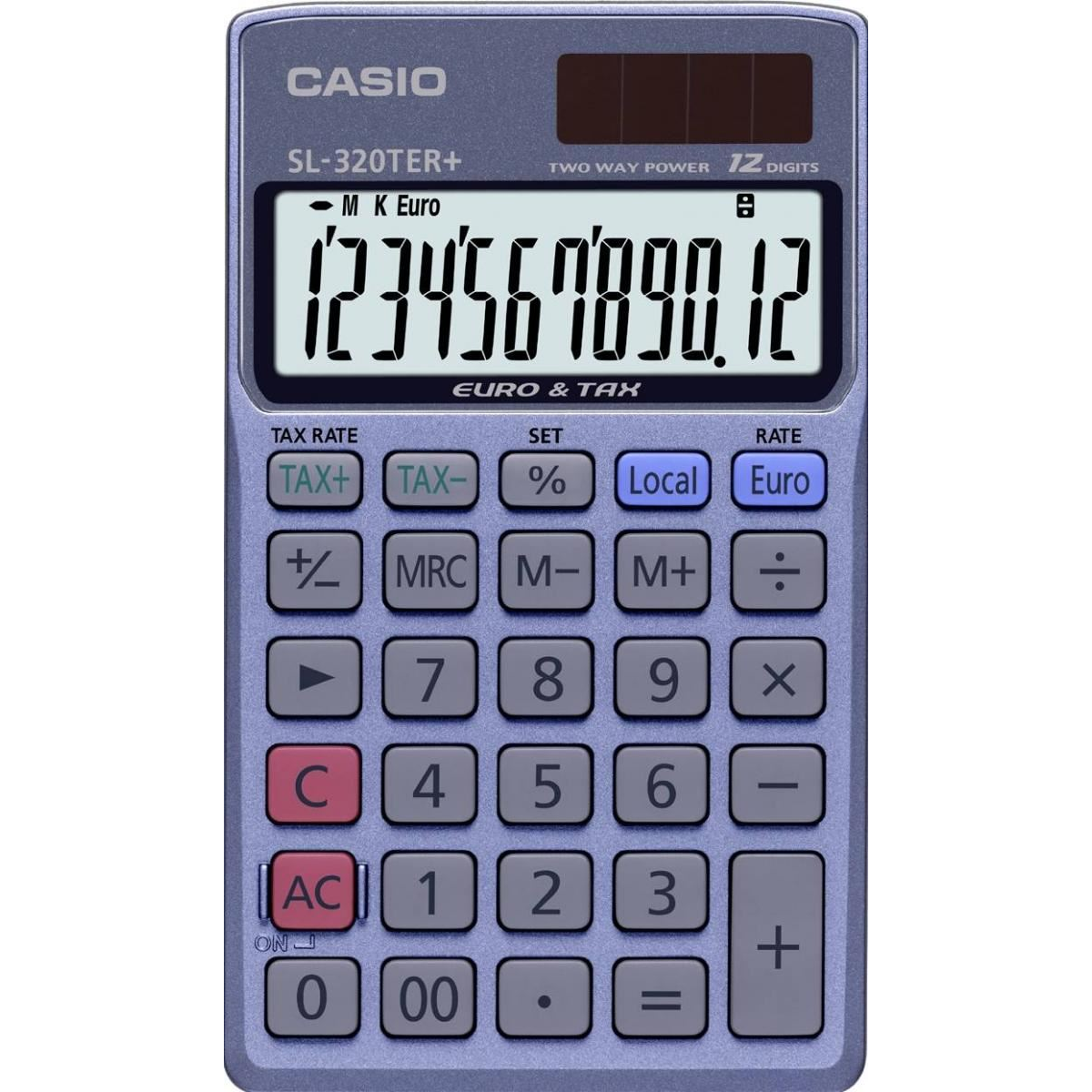 Casio SL-320TER+ zsebszámológép (SL-320TER+)