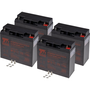 Battery set T6 Power for APC Smart-UPS SMT3000I, VRLA, 12 V