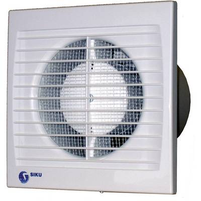 Falba és mennyezetbe építhető elszívó ventilátor 292 m3/h 15 cm SIKU 150 S Silenta 30386 (30386)