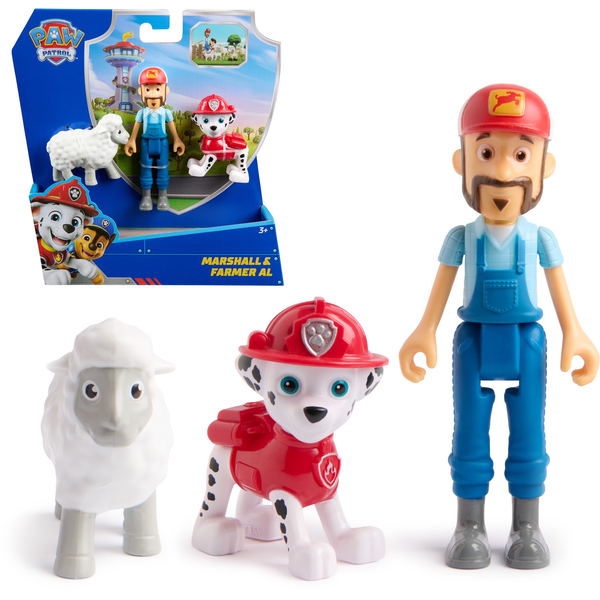 PAW Patrol PAW FGR Story Figure Pack Marshall GML