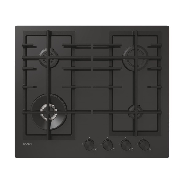 Candy CVFG6BF4PB Sort Indbygget 60 cm Gaskomfur 4 zone(s)