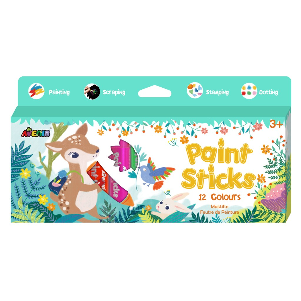 Avenir Festő stift - 12 metál színű (BTS196009)