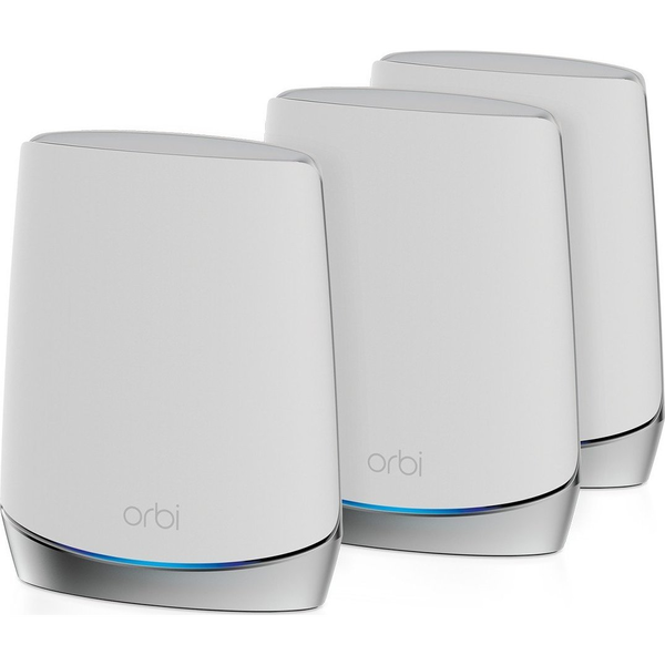 NETGEAR Orbi RBK753 AX4200 WiFi 6 Mesh System Tri-band (2,4 GHz / 5 GHz / 5 GHz) Wi-Fi 6 (802.11ax) Hvid 7 Intern