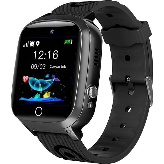 GoGPS K17 Gyerek Okosóra GPS Funkcióval Fekete (K17BK)