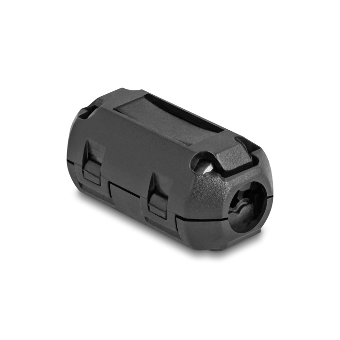 Delock Ferrit mag / ferrit gyűrű kábel körbevételére 7 mm 2 db., fekete színű (80945) (80945)