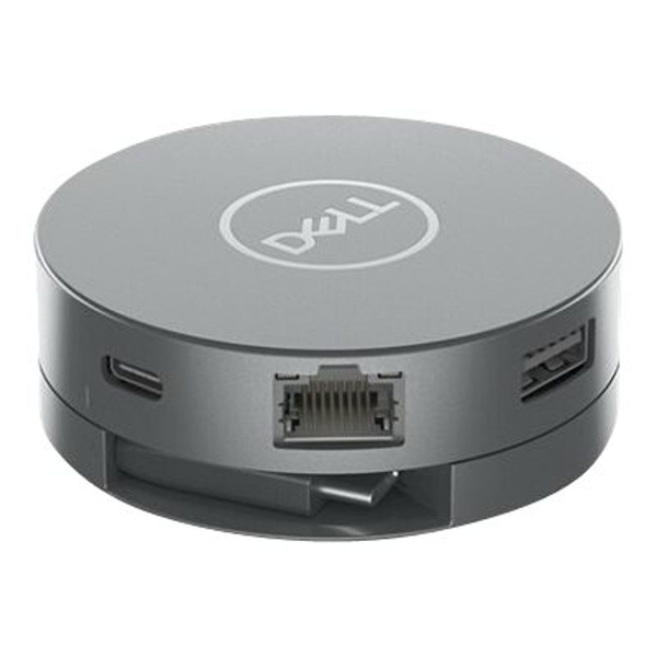 DELL DA305 Ledningsført USB 3.2 Gen 2 (3.1 Gen 2) Type-C Sølv