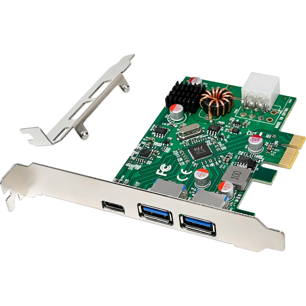 InLine 76661M scheda di interfaccia e adattatore Interno USB 3.2 Gen 1 (3.1 Gen 1), USB tipo-C