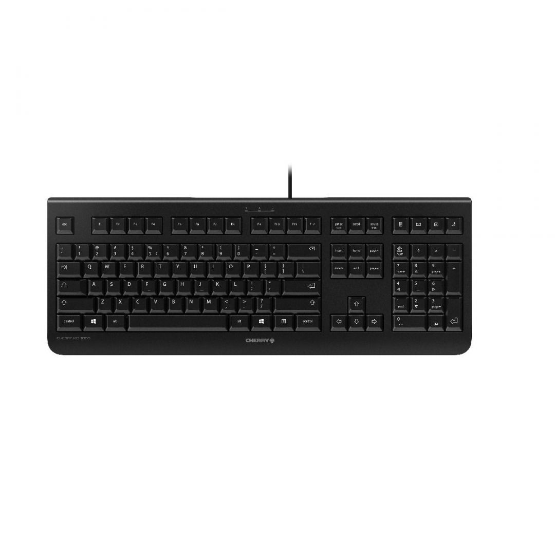 Cherry KC 1000 billentyűzet Black HU (JK-0800HU-2)