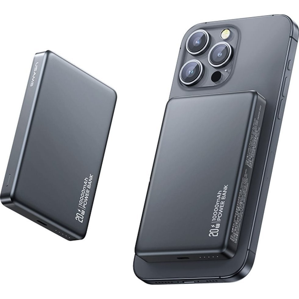 Usams CD242 CY Series 10000 mAh 20W MagSafe Powerbank Titán