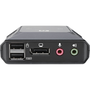 Przełącznik Eaton Eaton Tripp Lite series 2-Port DisplayPort 1.1/USB KVM Switch with Audio/Video, Built-In Cables, USB Peripheral Sharing - KVM-/Audio-/USB-Switch - 2 x KVM/Audio/USB - 1 lokaler Benutzer - Desktop