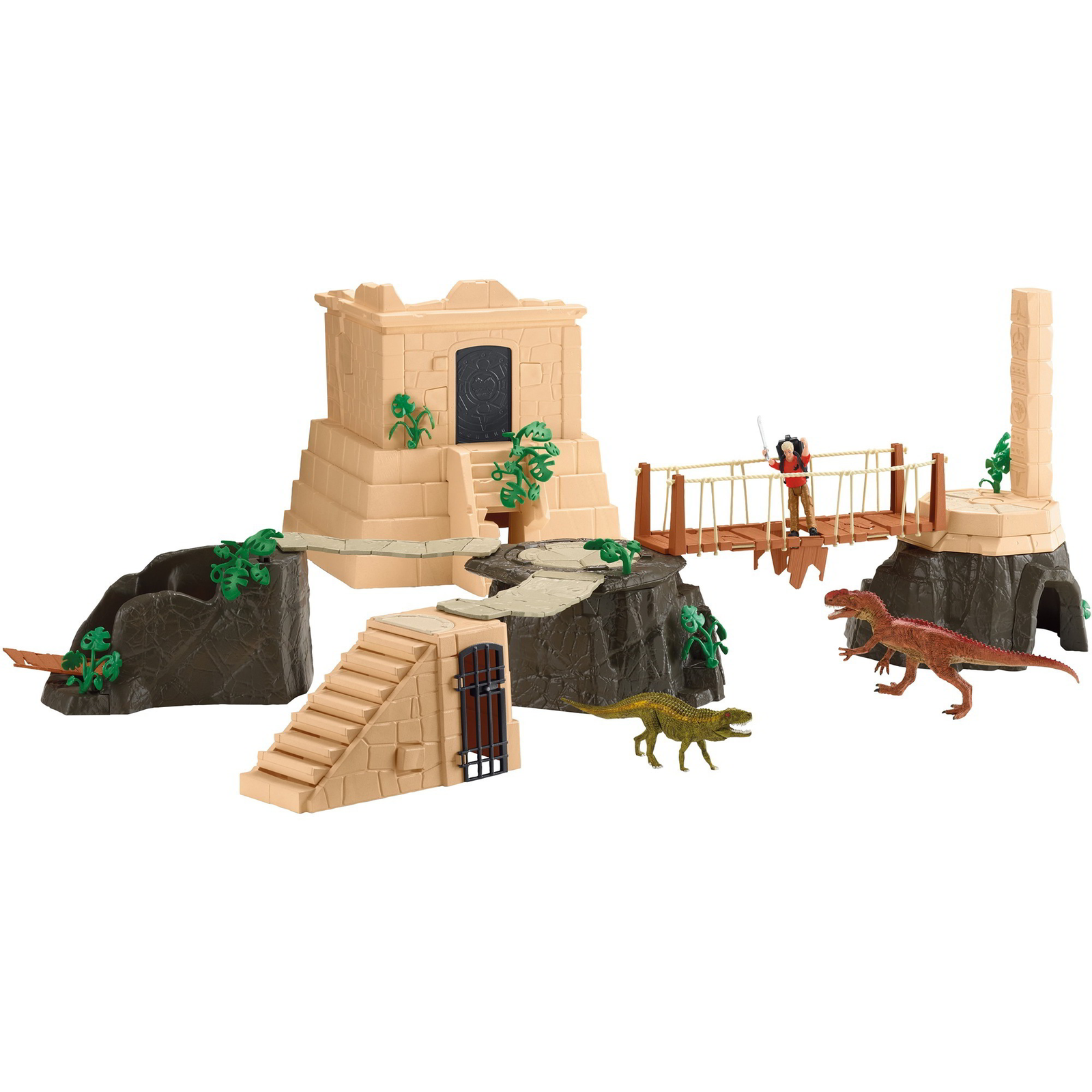 Schleich 42656 Dinó Templom Meghódítása Mega Játékkészlet (42656)