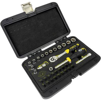 C.K. (T4660) Dugókulcs bit betét készlet Metrikus 1/4 36 részes (T4660) (T4660)