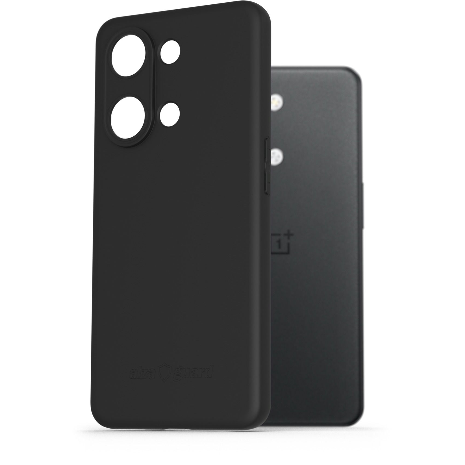 AlzaGuard Matte TPU OnePlus Nord 3 5G fekete tok (AGD-PCT328B)