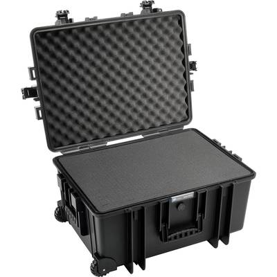 B & W Outdoor bőrönd outdoor.cases Typ 6800 70.9 l (Sz x Ma x Mé) 660 x 490 x 335 mm Fekete (6800/B/SI) (6800/B/SI)