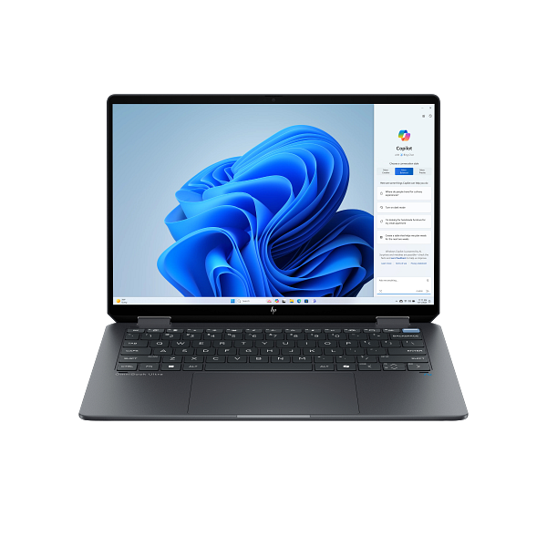 HP OmniBook Ultra Flip X360 14-fh0003nh, 14.0 2,8K OLED 120Hz Touch, Ultra 7-258V 4,8GHz, 32GB,1TB, Win 11, ezüst (D0DA9EA#AKC)