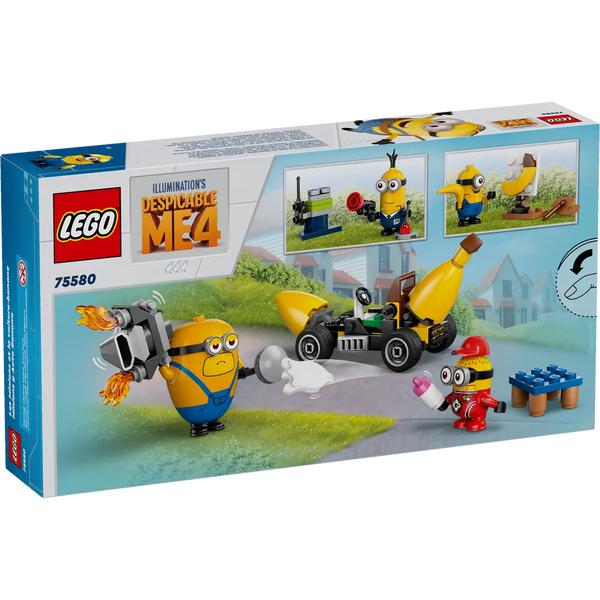 LEGO DESPICABLE ME4 MINIONS AND THE BANANA CAR 75580