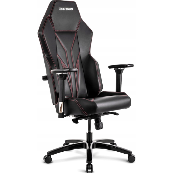 QUERSUS VAOS.2.3 Red Accent Gamer Szék Fekete-Piros