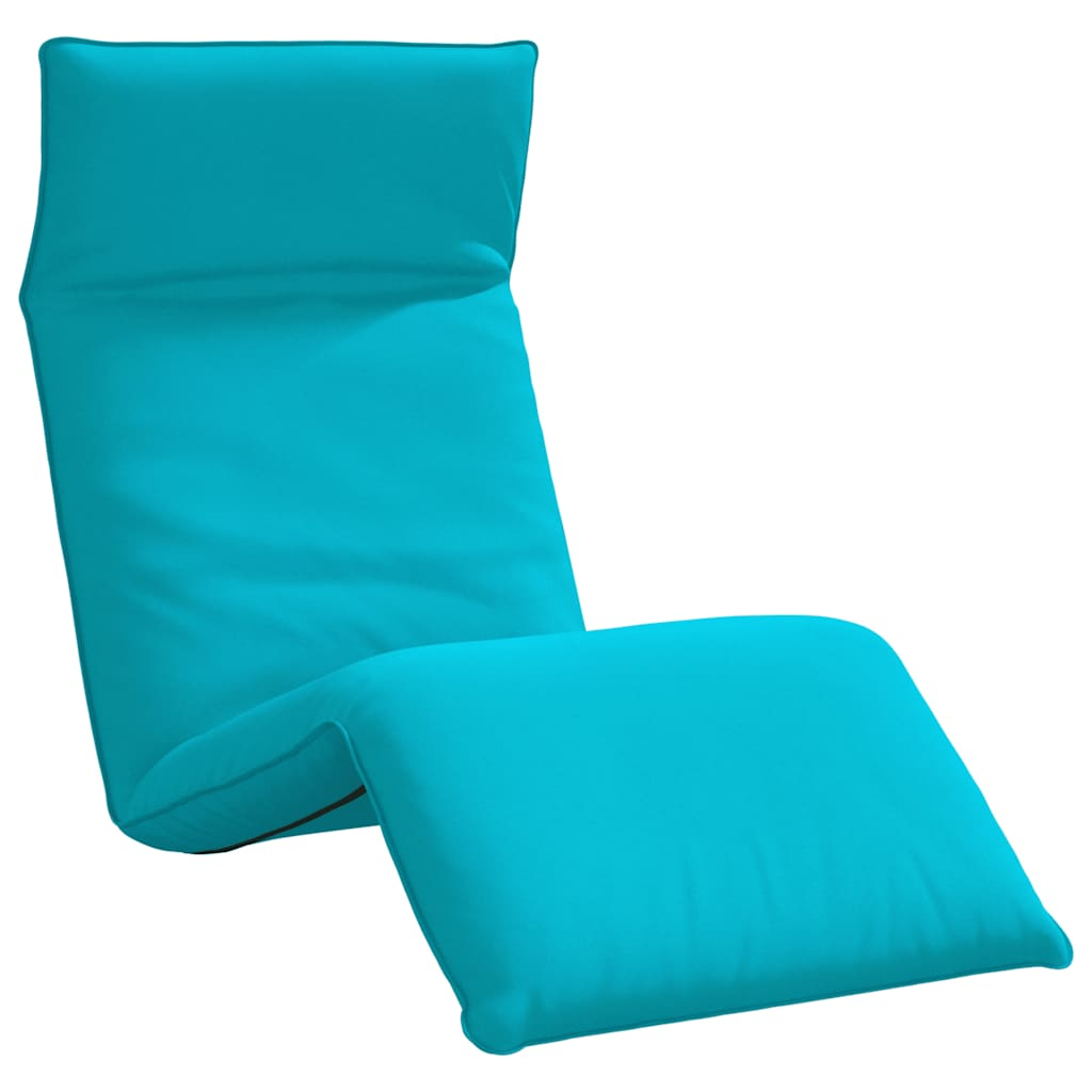 türkizkék oxford-szövet összecsukható napozóágy 175x54x8,5 cm (4019767)