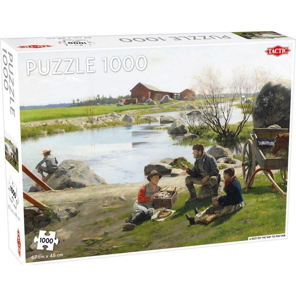 Tactic 56244 puslespil 1000 stk