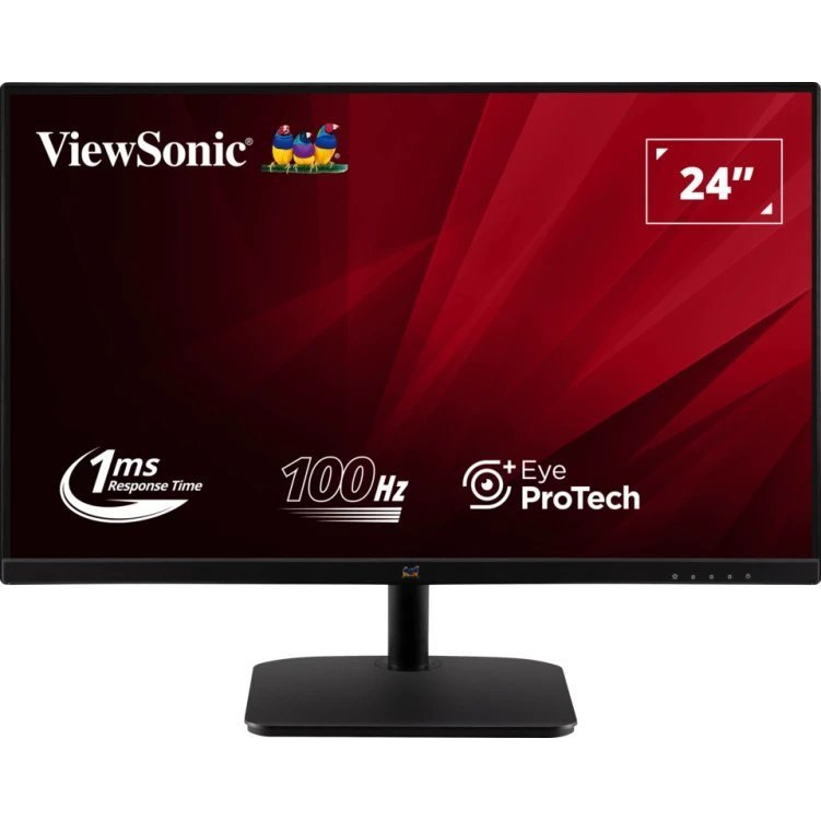 Монитор Viewsonic Value Series VA2432-MHD-3, черен