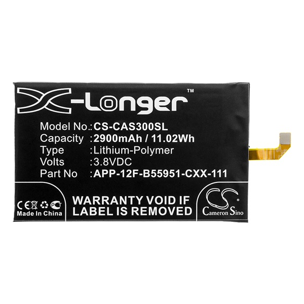 Cameron Sino CS-CAS300SL CAT S30 Telefon akkumulátor 2900 mAh