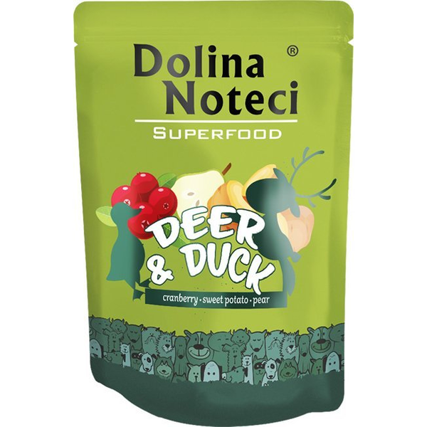 Dolina Noteci Superfood with deer and duck 300g
