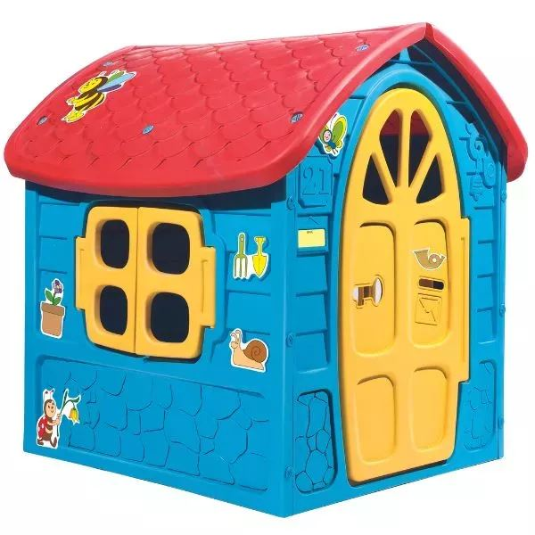 Méhecskés kerti házikó kék-piros (5075K) (5075K)