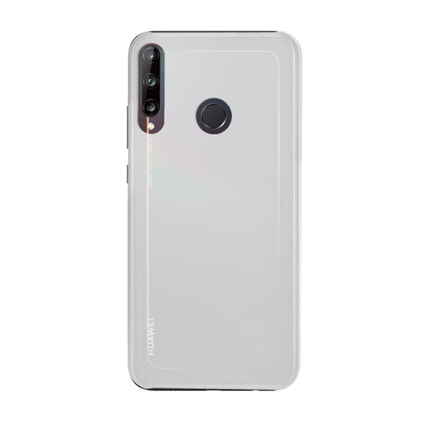Műanyag telefonvédő (gumírozott) ÁTLÁTSZÓ [Huawei P40 Lite E / Y7p] (5996457961313)