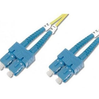 Techly ILWL D9-B-050 InfiniBand en Glasvezelkabel 5 m SC Geel