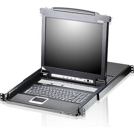 ATEN CL5716M KVM-switch Rack-montage Zwart